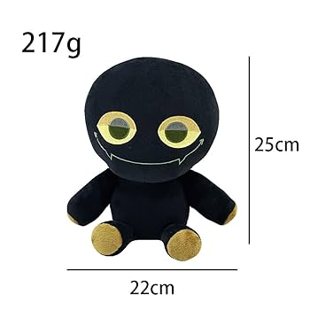 ボブ　ぬいぐるみ Amazon.co.jp: YAYAMIYA 黒と白のボブぬいぐるみ、スラップ